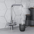 Design Square 3 in 1 Chrome Boiling Hot Water Tap