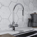 Design+ Flex 4 in 1 Chrome Boiling Hot Water Tap