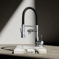 Wodar Dual Flex Hose Kitchen Sink Mixer Chrome