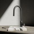 Wodar Fusion Hidden Pull Out Kitchen Sink Mixer Gun Metal Grey