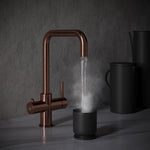 Design 3 in 1 Brushed Copper Boiling Hot Water Tap