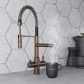 Pro Flex 3 in 1 Brushed Copper Boiling Hot Water Tap