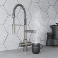Pro Flex 3 in 1 Brushed Nickel Boiling Hot Water Tap