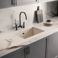 Wodar Fireclay Ceramic Single Bowl - White Fireclay Ceramic