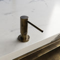 Wodar Integrated Soap Dispenser - Aged Brass