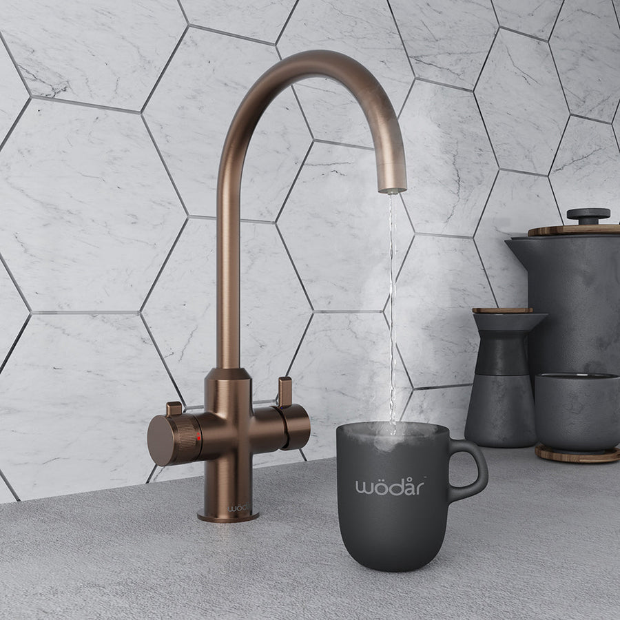 Copper Boiling Hot Water Taps