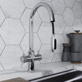 Design+ Pro Pull 4 in 1 Chrome Boiling Hot Water Tap