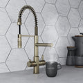 Pro Flex 3 in 1 Dark Brass Boiling Hot Water Tap