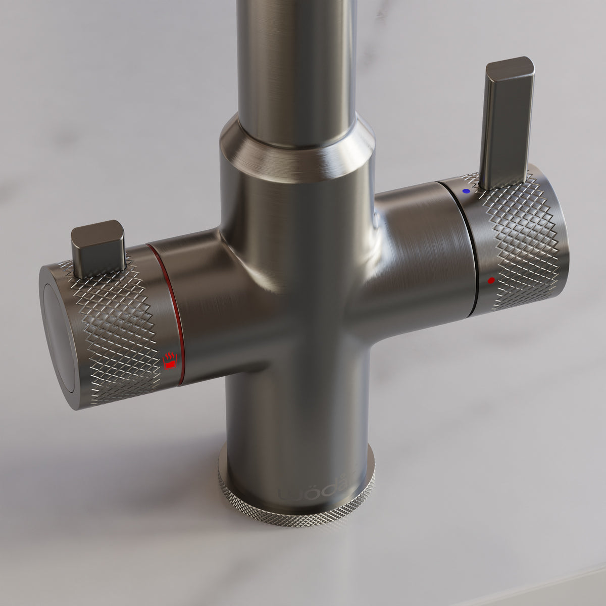 Pro Flex 3 in 1 Brushed Nickel Boiling Hot Water Tap