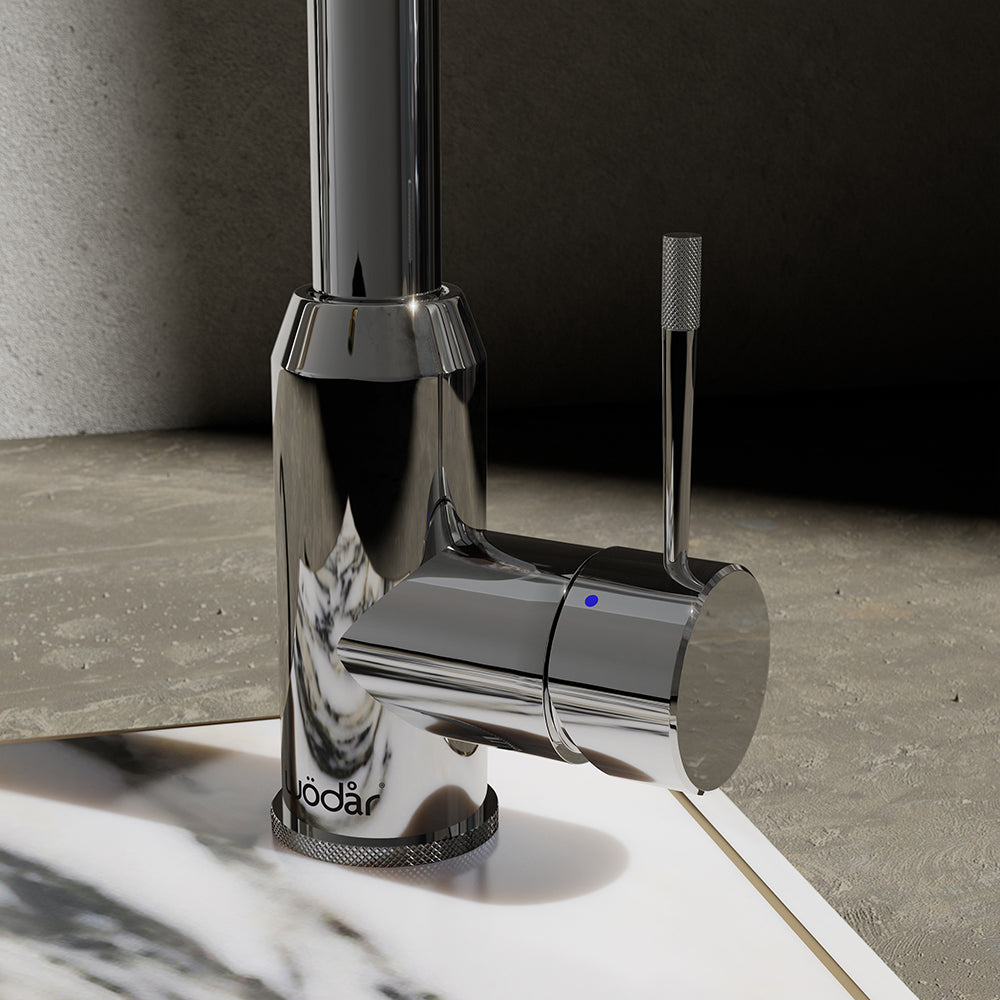 Wodar Pro Pull & Flex Hose Kitchen Sink Mixer Chrome