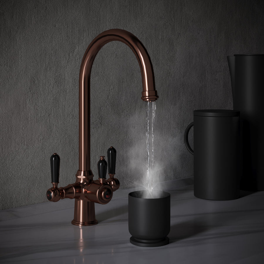 Copper Boiling Hot Water Taps