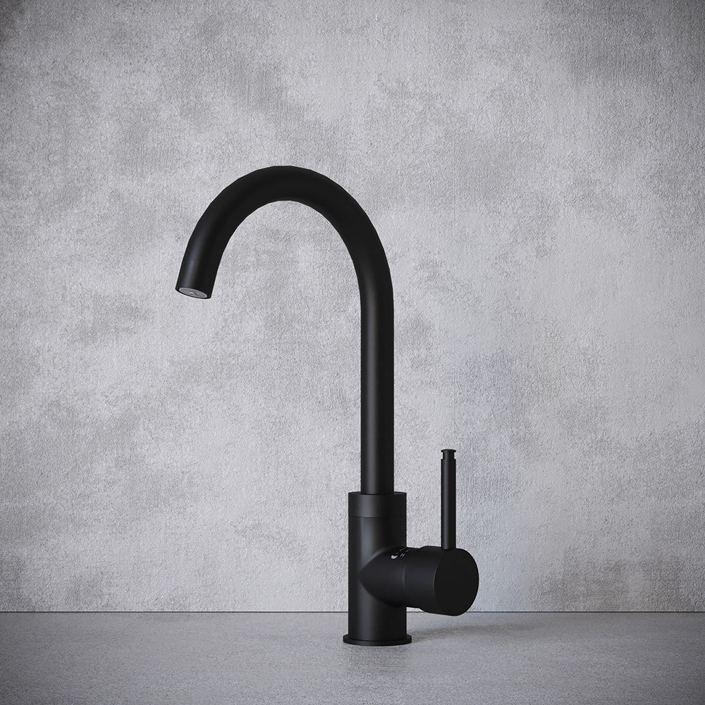 Sleek 3-in-1 Black Boiling Hot Water Tap