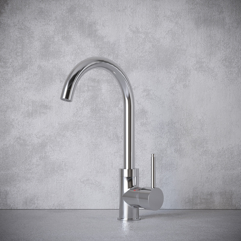 Sleek 3 in 1 Chrome Boiling Hot Water Tap