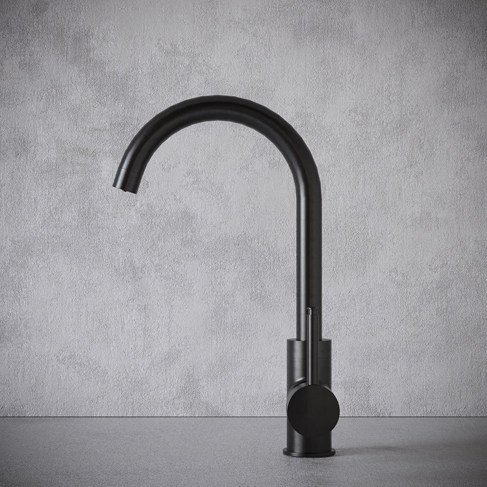 Sleek 3-in-1 Black Boiling Hot Water Tap