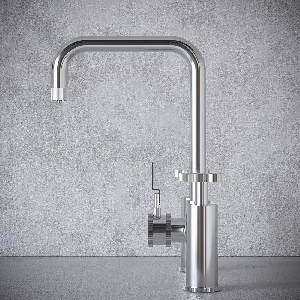 Architect Bridge 3 in 1 Chrome Boiling Hot Water Tap