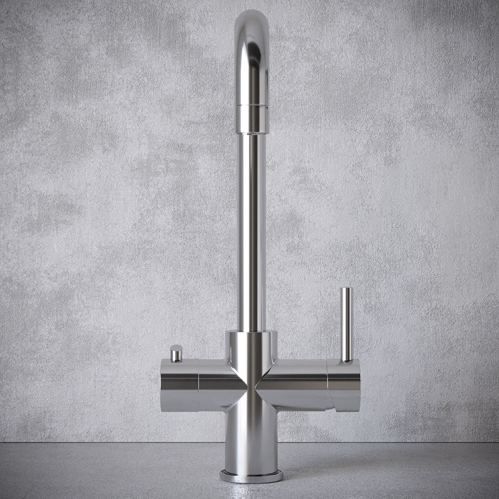 Design+ 4 in 1 Chrome Boiling Hot Water Tap