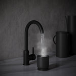 Sleek 3-in-1 Black Boiling Hot Water Tap
