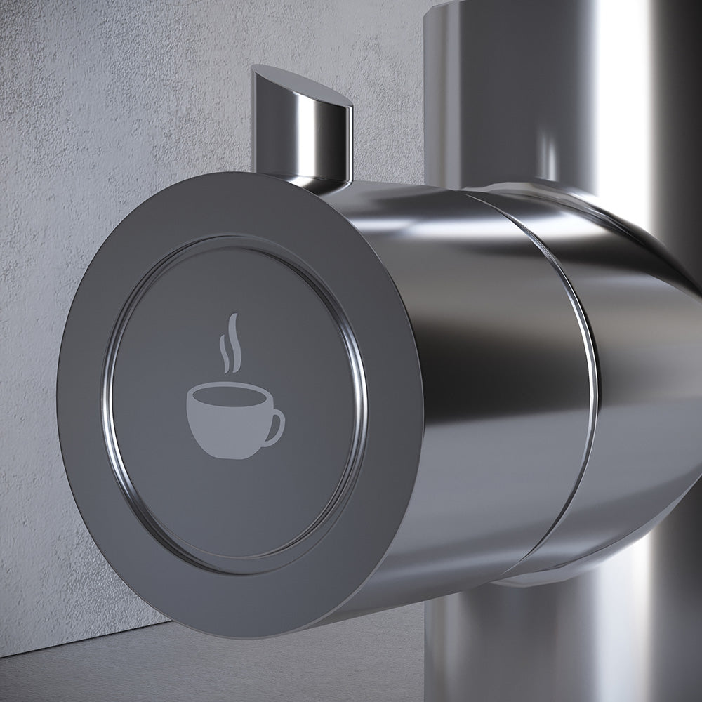 Design+ 4 in 1 Chrome Boiling Hot Water Tap