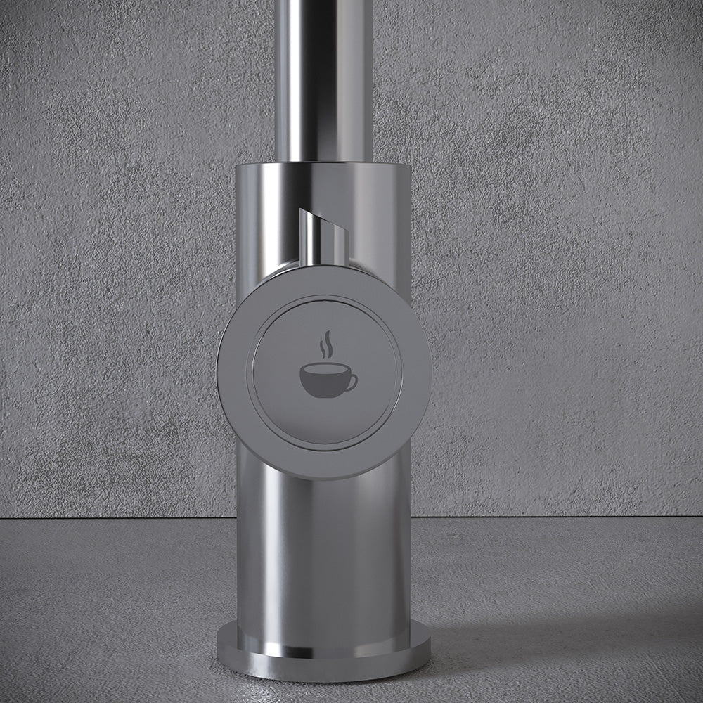 Design+ 4 in 1 Chrome Boiling Hot Water Tap