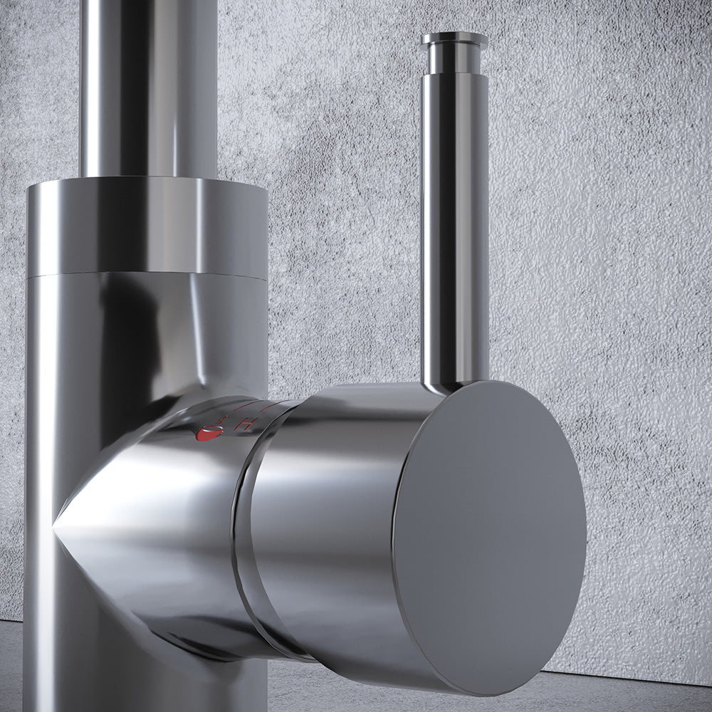 Sleek 3 in 1 Chrome Boiling Hot Water Tap