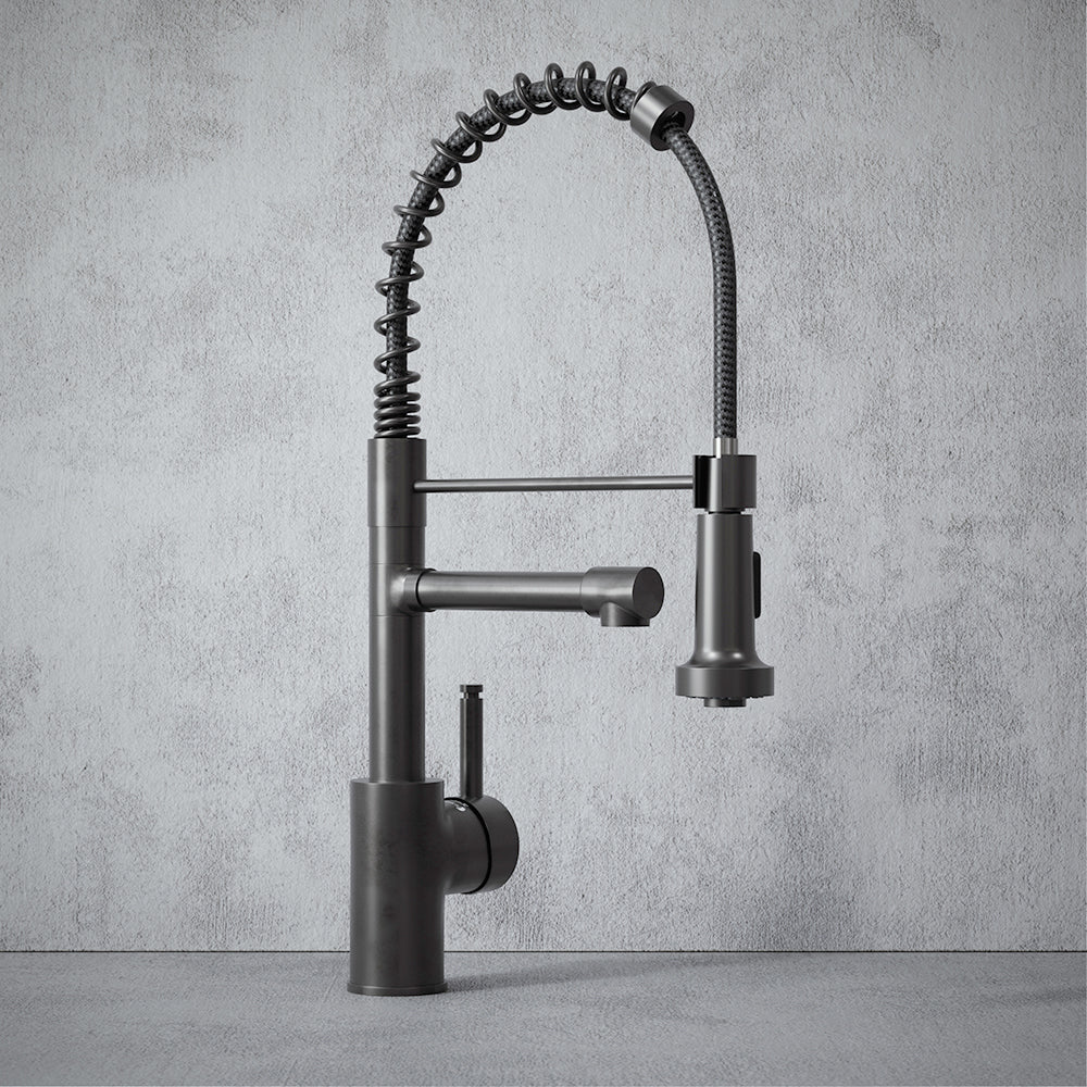 Pro Flex 3 in 1 Gun Metal Grey Hot Water Tap