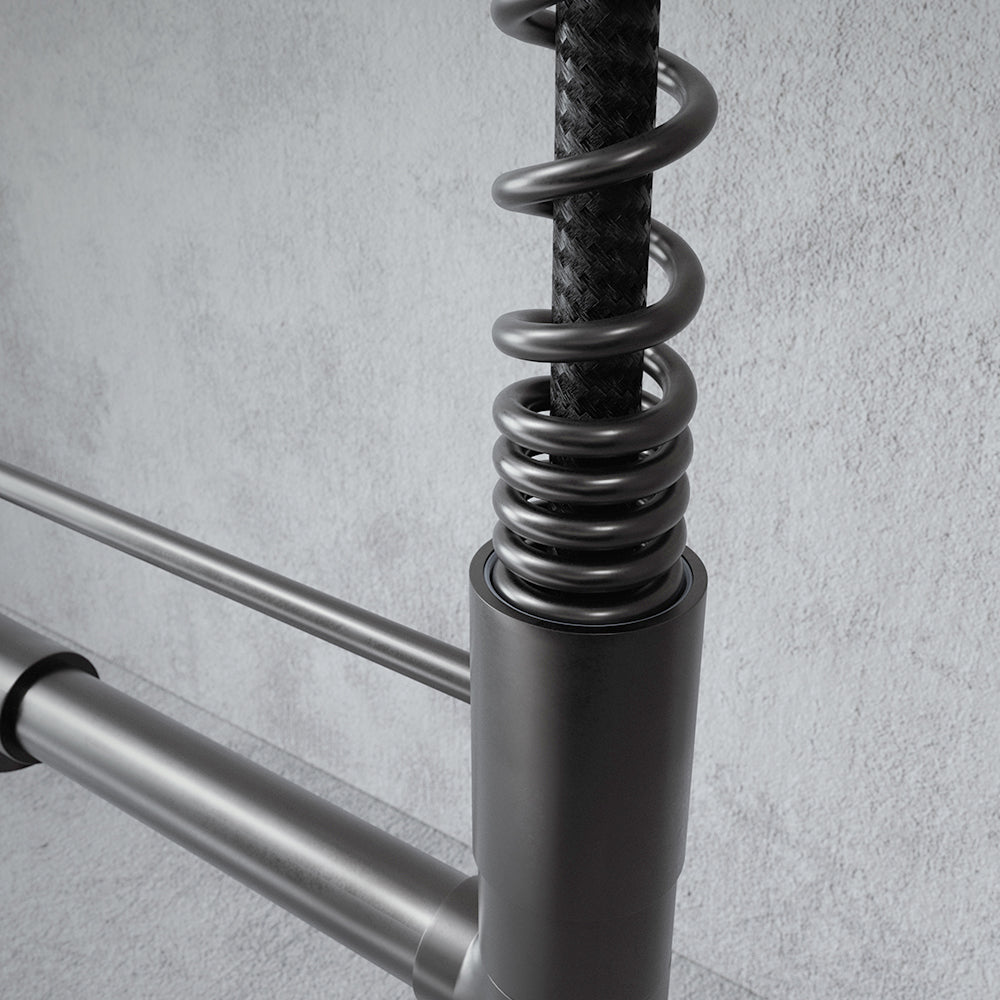 Pro Flex 3 in 1 Gun Metal Grey Hot Water Tap