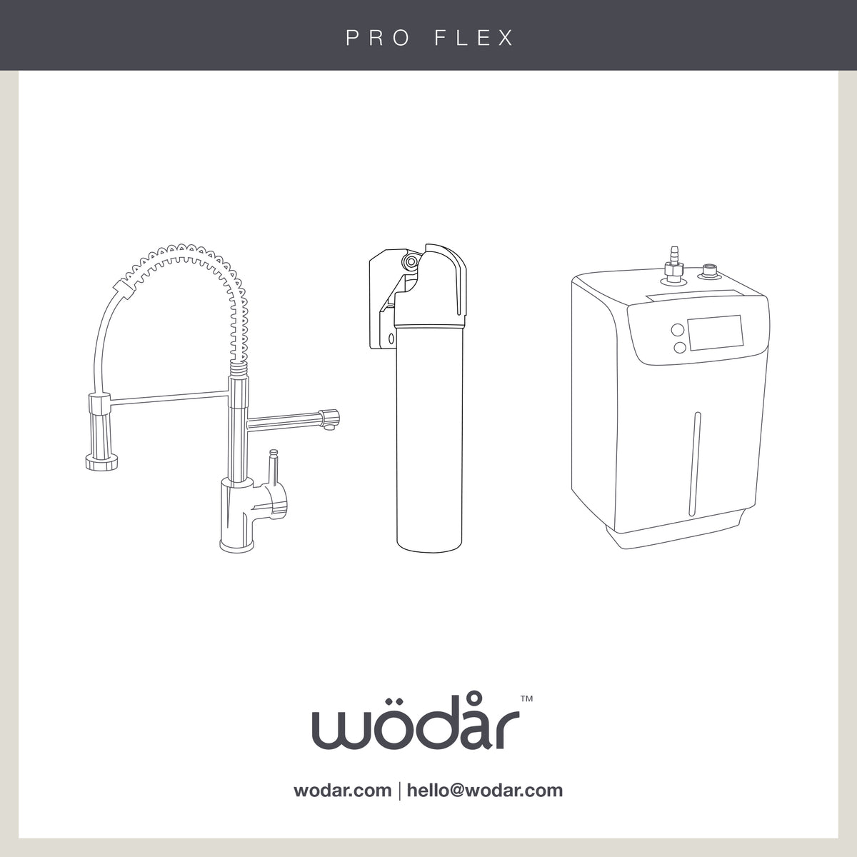 Pro Flex 3 in 1 Chrome Boiling Hot Water Tap