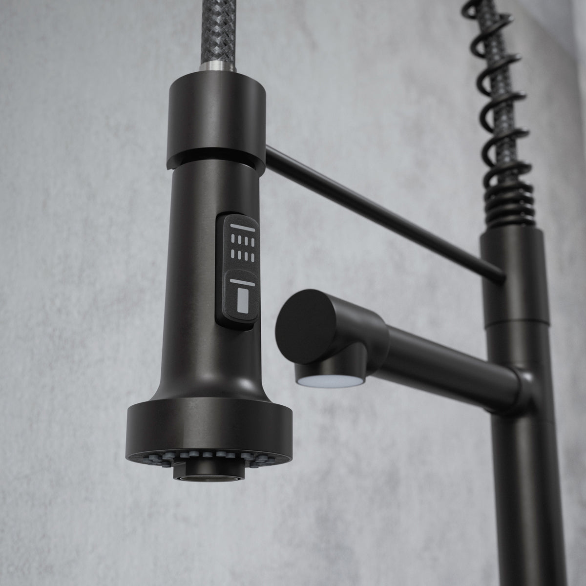 Pro Flex 3 in 1 Black Boiling Hot Water Tap